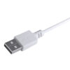 CABO PARA IPHONE ORIGINAL USB A 2.0 PARA LIGHTNING COM CERTIFICADO MFI 50 CM BRANCO - PUALB-05 - Imagem 3