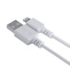 CABO PARA IPHONE ORIGINAL USB A 2.0 PARA LIGHTNING COM CERTIFICADO MFI 50 CM BRANCO - PUALB-05 - Imagem 5