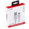 CABO PARA IPHONE ORIGINAL USB A 2.0 PARA LIGHTNING COM CERTIFICADO MFI 50 CM BRANCO - PUALB-05 - Imagem 7