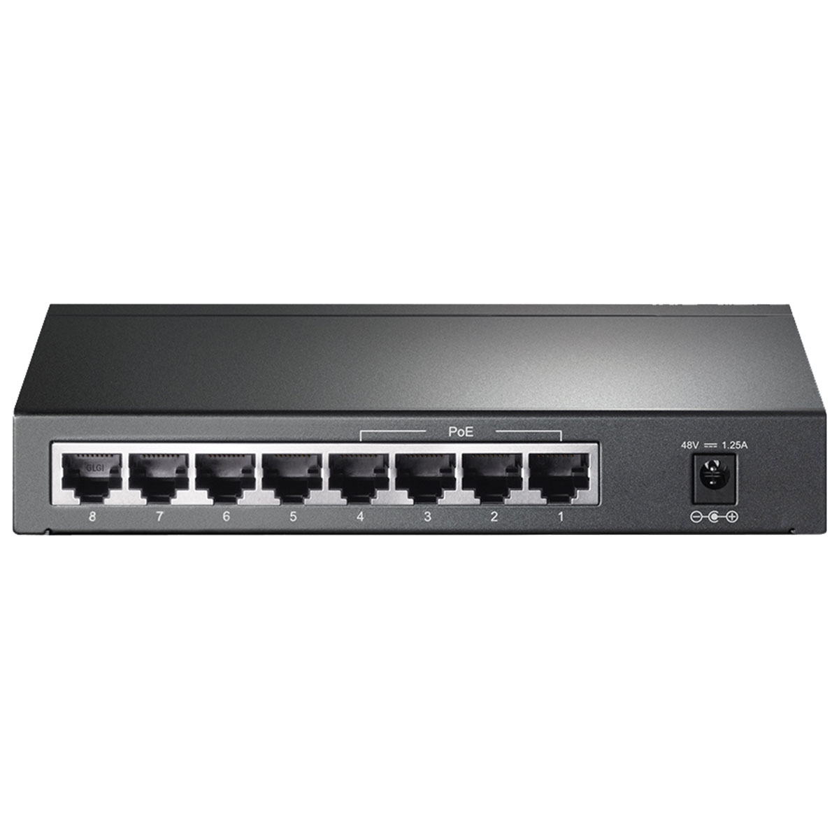 SWITCH GIGABIT 10/100/1000 8 PORTAS C/ 4 PORTAS POE+ TL-SG1008P SMB - Imagem 4