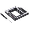 ADAPTADOR CADDY PARA HD OU SSD GAVETA DVD NOTEBOOK SATA 12.7MM AC-127 - Imagem 4