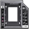 ADAPTADOR CADDY PARA HD OU SSD GAVETA DVD NOTEBOOK SATA 12.7MM AC-127 - Imagem 6
