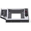 ADAPTADOR CADDY PARA HD OU SSD GAVETA DVD NOTEBOOK SATA 12.7MM AC-127 - Imagem 8