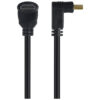 CABO HDMI 2.0 4K ULTRA HD 3D CONEXÃO ETHERNET CONECTORES 90° 2 METROS - H20B90-2 - Imagem 2