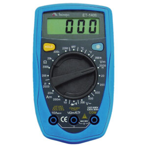 MULTÍMETRO DIGITAL 20MOHMS ET-1400