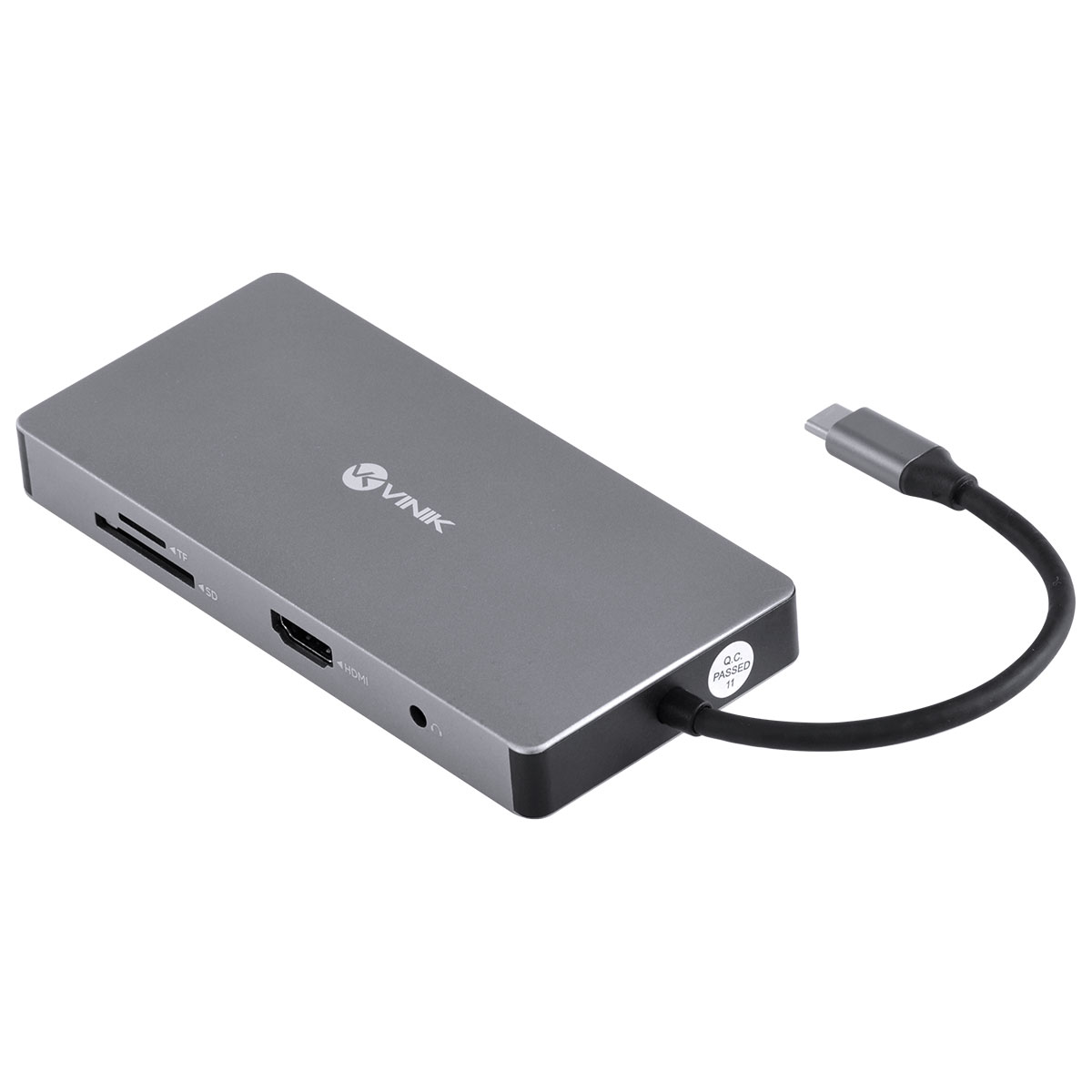 HUB USB TIPO C TYPE C 10 EM 1 – 3 USB 3.0 + CARTÃO SD TF + HDMI + VGA ...