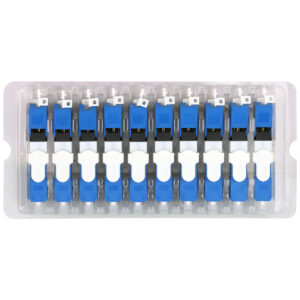 CONECTOR FAST SC/UPC C/ CLIP E TRAVA CF-5204A-U EMBALAGEM C/10