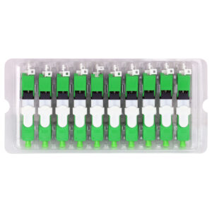 CONECTOR FAST SC/APC C/ CLIP E TRAVA CF-5204A-A EMBALAGEM C/10