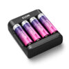 CARREGADOR DE PILHAS E BATERIA AA/AAA/9V E USB SCUSB ACOMPANHA 2 PILHAS AA 1500MAH PRETO - 46RSCUSB0000 - Imagem 2