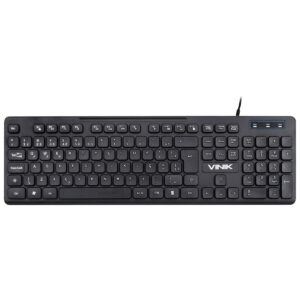 TECLADO USB MULTIMIDIA SLIM CHOCOLATE - CABO 1.8M - VINIK - TC100