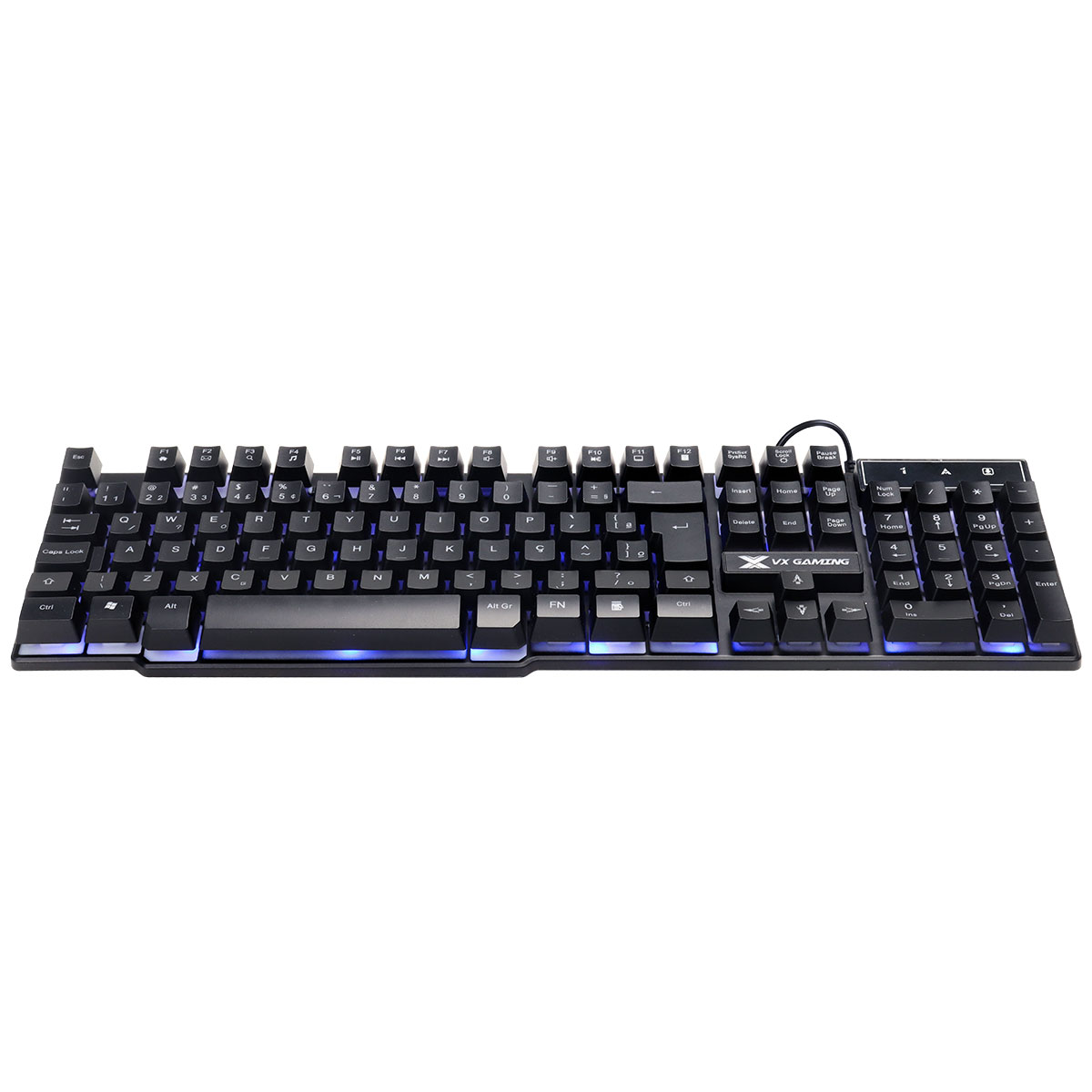 TECLADO GAMER HYDRA 107 TECLAS + 12 MULTIMÍDIA COM LED AZUL SENsac@rdwbrasil.com.brAO TECLA MECANICA - GT700 - Imagem 5