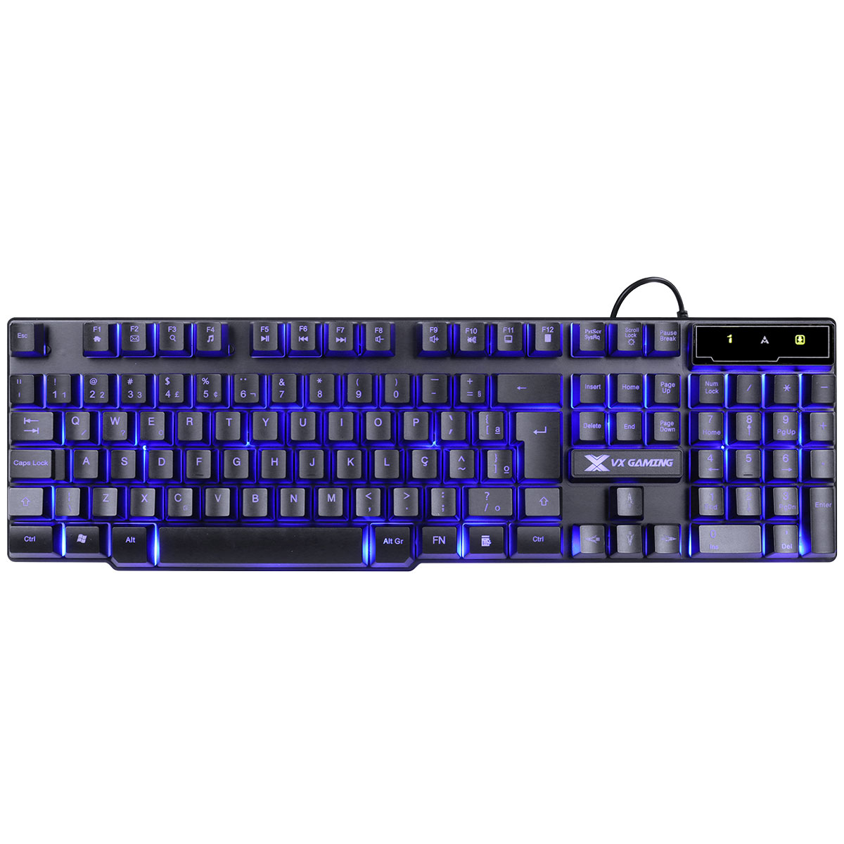 TECLADO GAMER HYDRA 107 TECLAS + 12 MULTIMÍDIA COM LED AZUL SENsac@rdwbrasil.com.brAO TECLA MECANICA - GT700 - Imagem 6