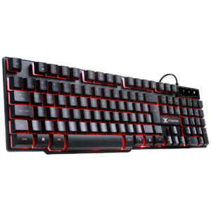 TECLADO GAMER HYDRA 107 TECLAS + 12 MULTIMÍDIA COM LED VERMELHO SENsac@rdwbrasil.com.brAO TECLA MECANICA - GT702