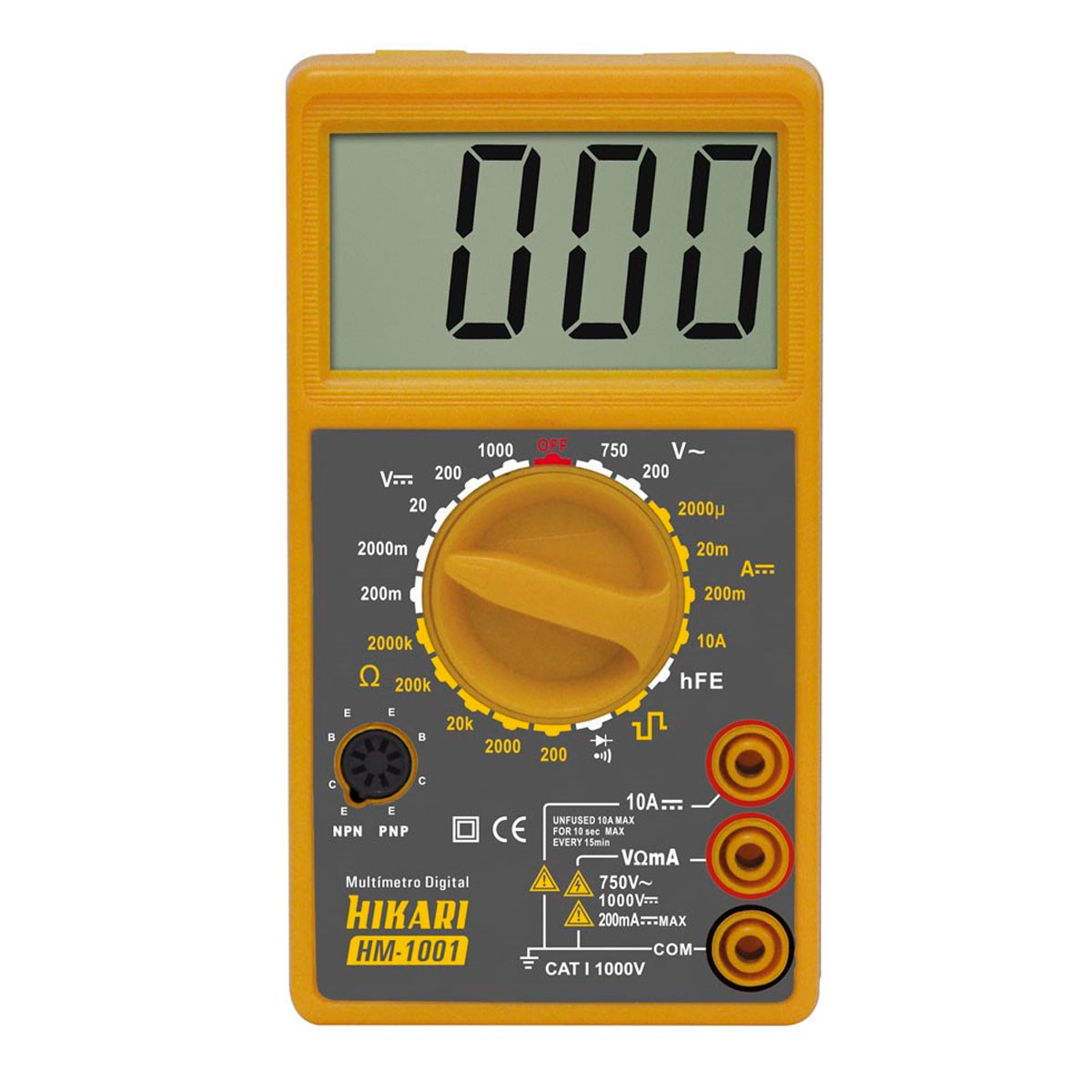 MULTIMETRO DIGITAL HM-1001 - Imagem 2