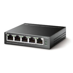 SWITCH POE 5 PORTAS FAST 10/100 (4 PORTAS POE) TL-SF1005LP SMB