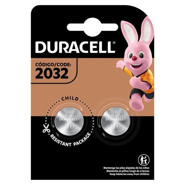 PILHA MOEDA LITHIUM 3V CR2032 (COM 2 PILHAS)