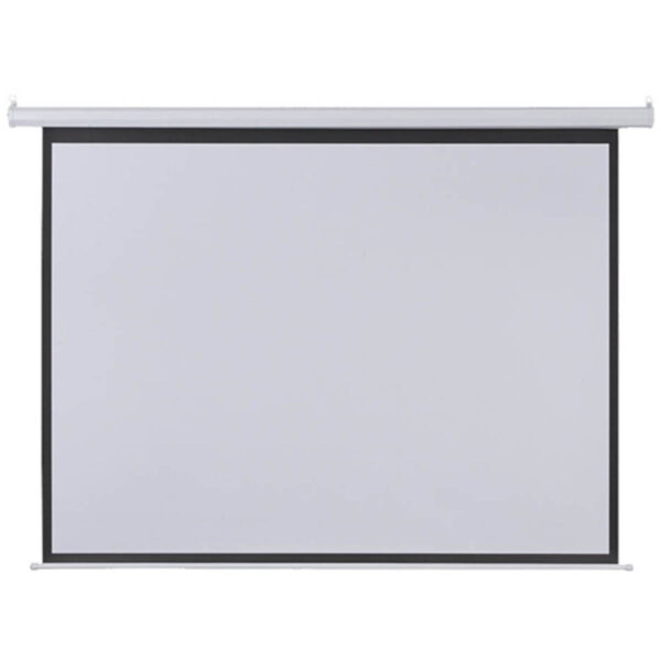 TELA DE PROJEÇÃO RETRÁTIL ELÉTRICA 2,03 X1,52M 100'' COM CONTROLE REMOTO AC350 110V