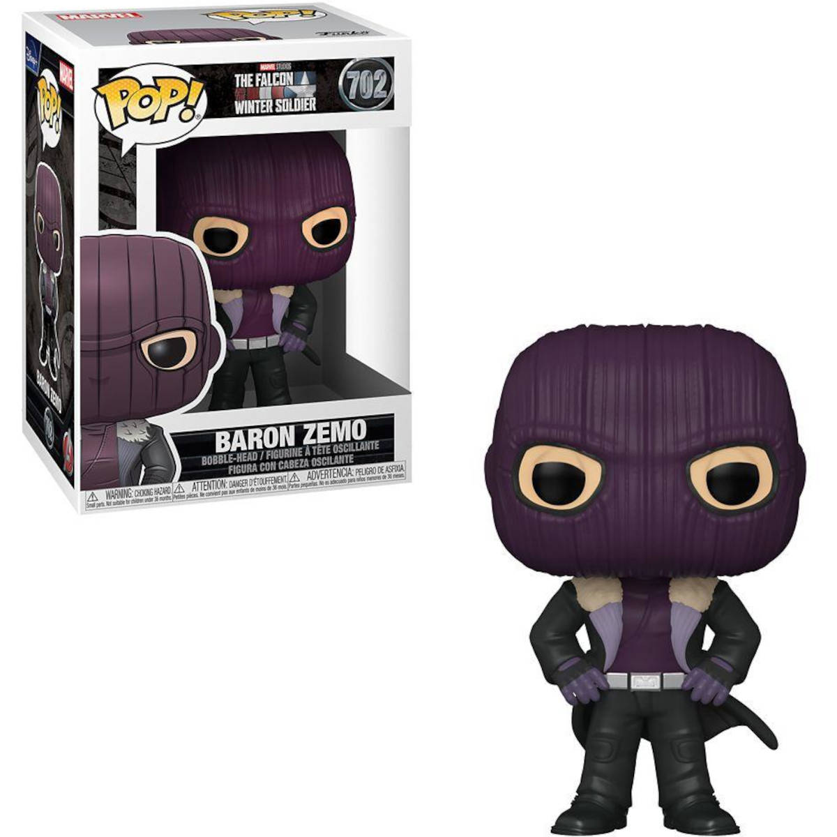 POP! FALCÃO E O SOLDADO INVERNAL - BARON ZEMO #702 - Imagem 2