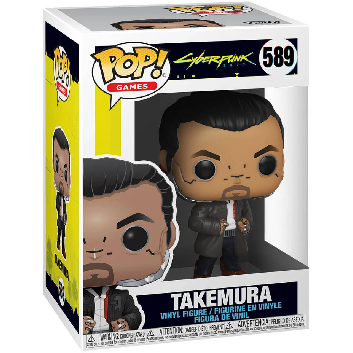 POP! CYBERPUNK 2077- TAKEMURA #589 - Imagem 3