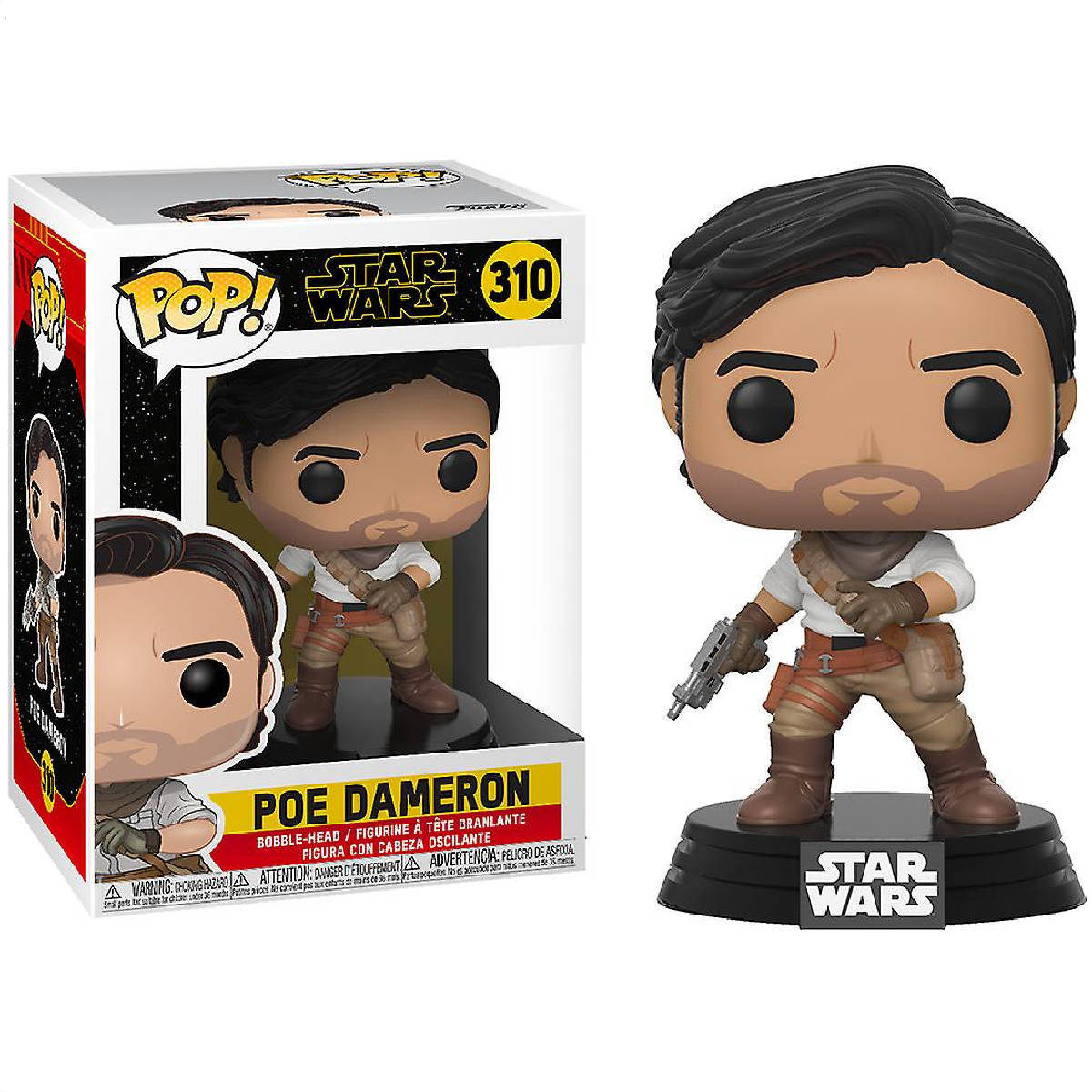 POP! STAR WARS: RISE OF SKYWALKER - POE DAMERON #310 - Imagem 2