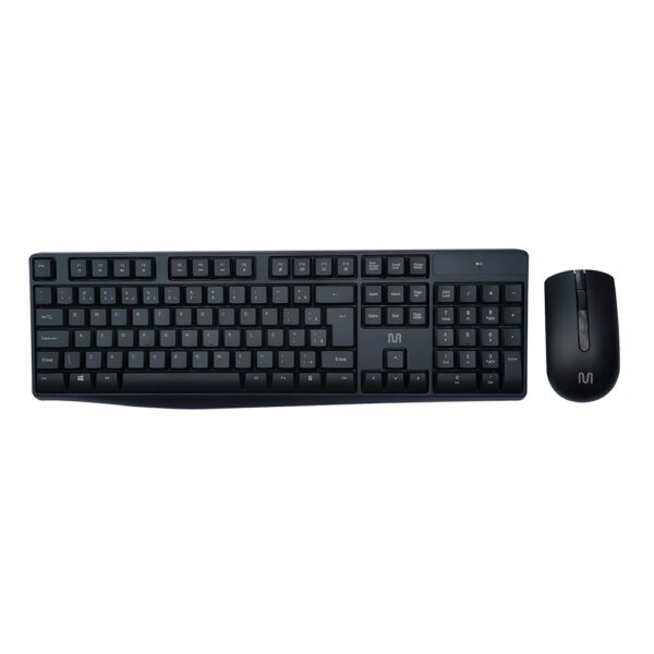 KIT COMBO TECLADO E MOUSE SEM FIO SLIM MULTI CONEXÃO USB - TC270