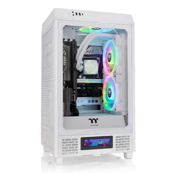 GABINETE TT THE TOWER 200 SNOW MINI TOWER WIN SPCC TG CA-1X9-00S6WN-00
