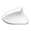 MOUSE SEM FIO RECARREGÁVEL 2.4 GHZ VERTICAL ERGONOMICO ORTOPEDICO POWER FIT 1600 DPI BRANCO USB - PM300 - Imagem 2