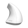 MOUSE SEM FIO RECARREGÁVEL 2.4 GHZ VERTICAL ERGONOMICO ORTOPEDICO POWER FIT 1600 DPI BRANCO USB - PM300 - Imagem 5