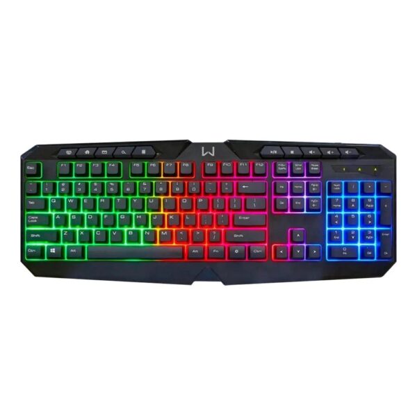 COMBO GAMER WARRIOR 4 EM 1 AIR DROP - TECLADO, MOUSE, HEADSET E MOUSEPAD - TC304