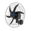 VENTILADOR OSC PAREDE FALCON 60CM 6 PÁS BIVOLT - PRETO/AZUL - Imagem 2