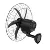 VENTILADOR OSC PAREDE FALCON 60CM 6 PÁS BIVOLT - PRETO/AZUL - Imagem 5
