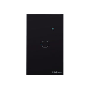 INTERRUPTOR INTELIGENTE TOUCH WI-FI 1 TECLA PRETO EWS 1001 4850014
