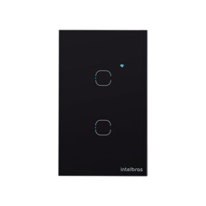 INTERRUPTOR SMART ZIGBEE TOUCH 2 PRETO EZS 1002 4850048