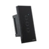 INTERRUPTOR SMART ZIGBEE TOUCH 3 PRETO EZS 1003 4850049 - Imagem 3