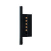INTERRUPTOR SMART ZIGBEE TOUCH 3 PRETO EZS 1003 4850049 - Imagem 4