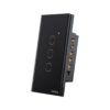 INTERRUPTOR SMART ZIGBEE TOUCH 3 PRETO EZS 1003 4850049 - Imagem 5
