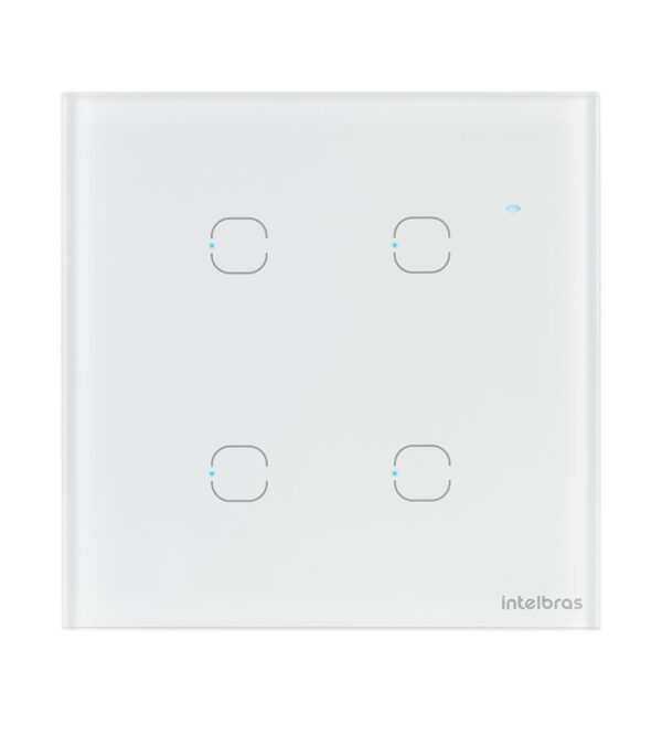 INTERRUPTOR SMART WI-FI TOUCH 4 TECLAS EWS 1004 BRANCO 4850029