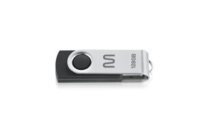 PENDRIVE TWIST PRETO 128GB - PD591