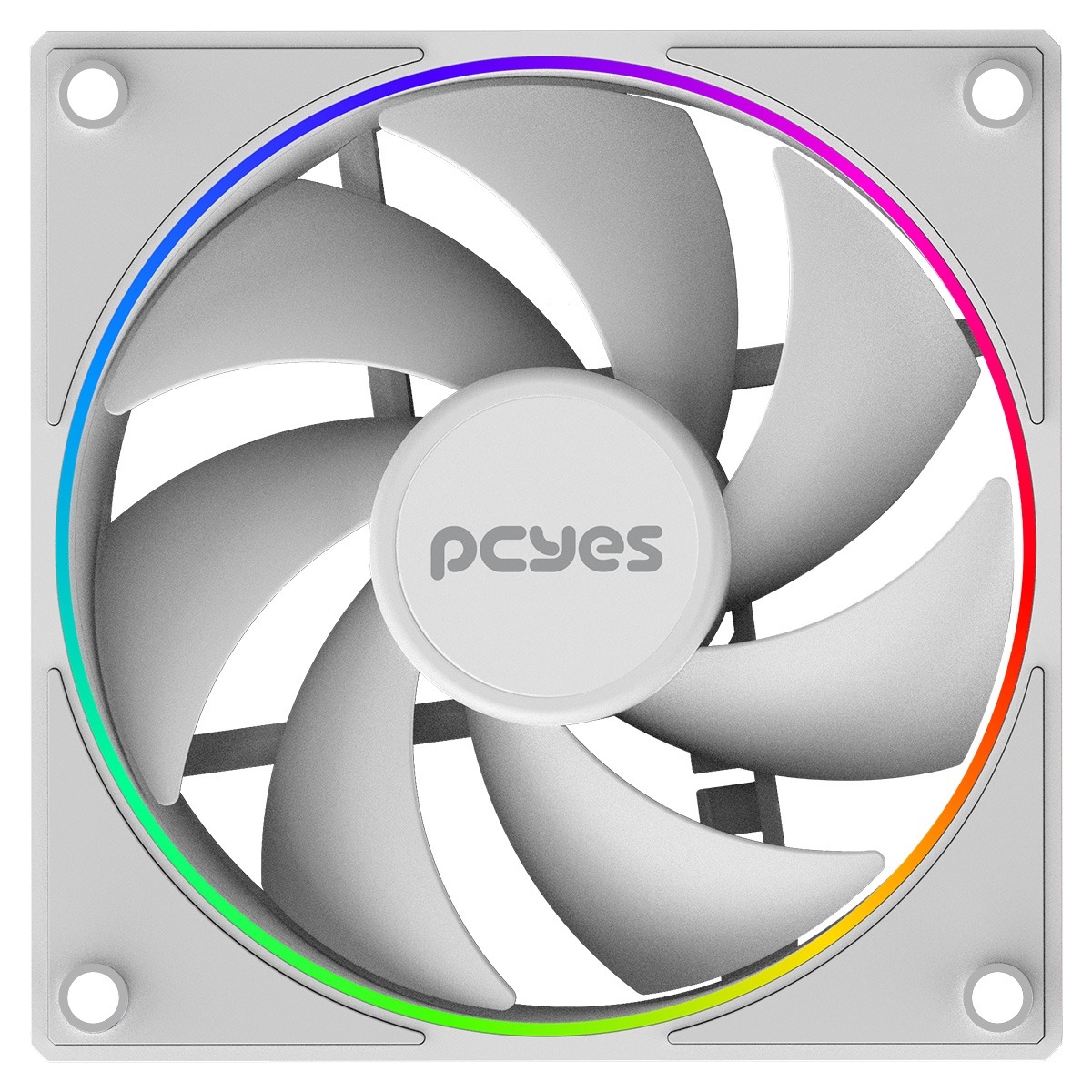 Cooler Fan Para Gabinete Vision White Ghost 120Mm Pcyes - Fvwg120 - Imagem 2