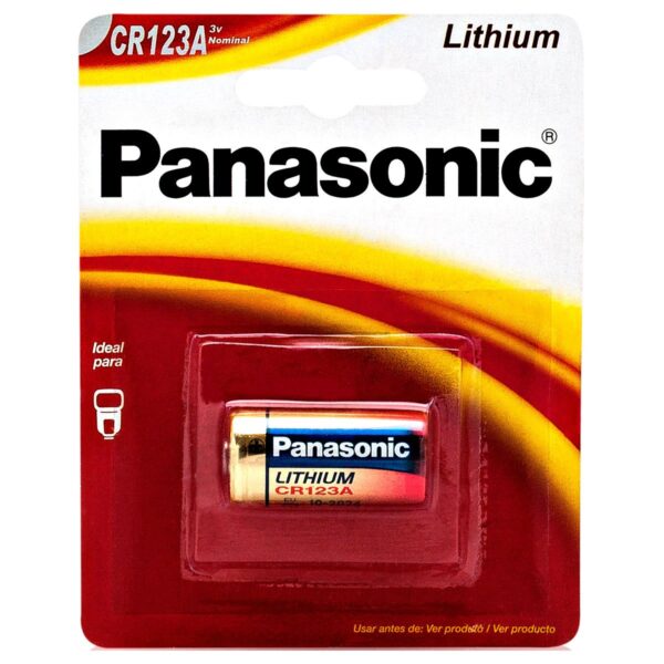 BATERIA 3V DE LITHIUM BLISTER COM 1 CR123A IDEAL PARA CÂMERA FOTOGRÁFICA
