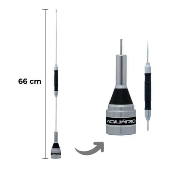 ANTENA MÓVEL BOBINA CENTRAL PX 11M B-2050