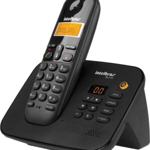 TELEFONE SEM FIO DIGITAL C/ SECRETÁRIA ELETRÔNICA TS 3130 PRETO 4123130