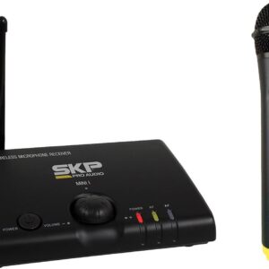 MICROFONE SEM FIO UHF DE MÃO MINI-I DISTÂNCIA MÁXIMA DE OPERAÇÃO 50 METROS