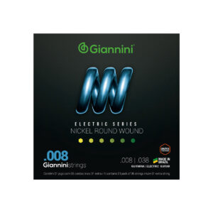 ENCORDOAMENTO PARA GUITARRA ELÉTRICA GEEGST 8 - .008-.038