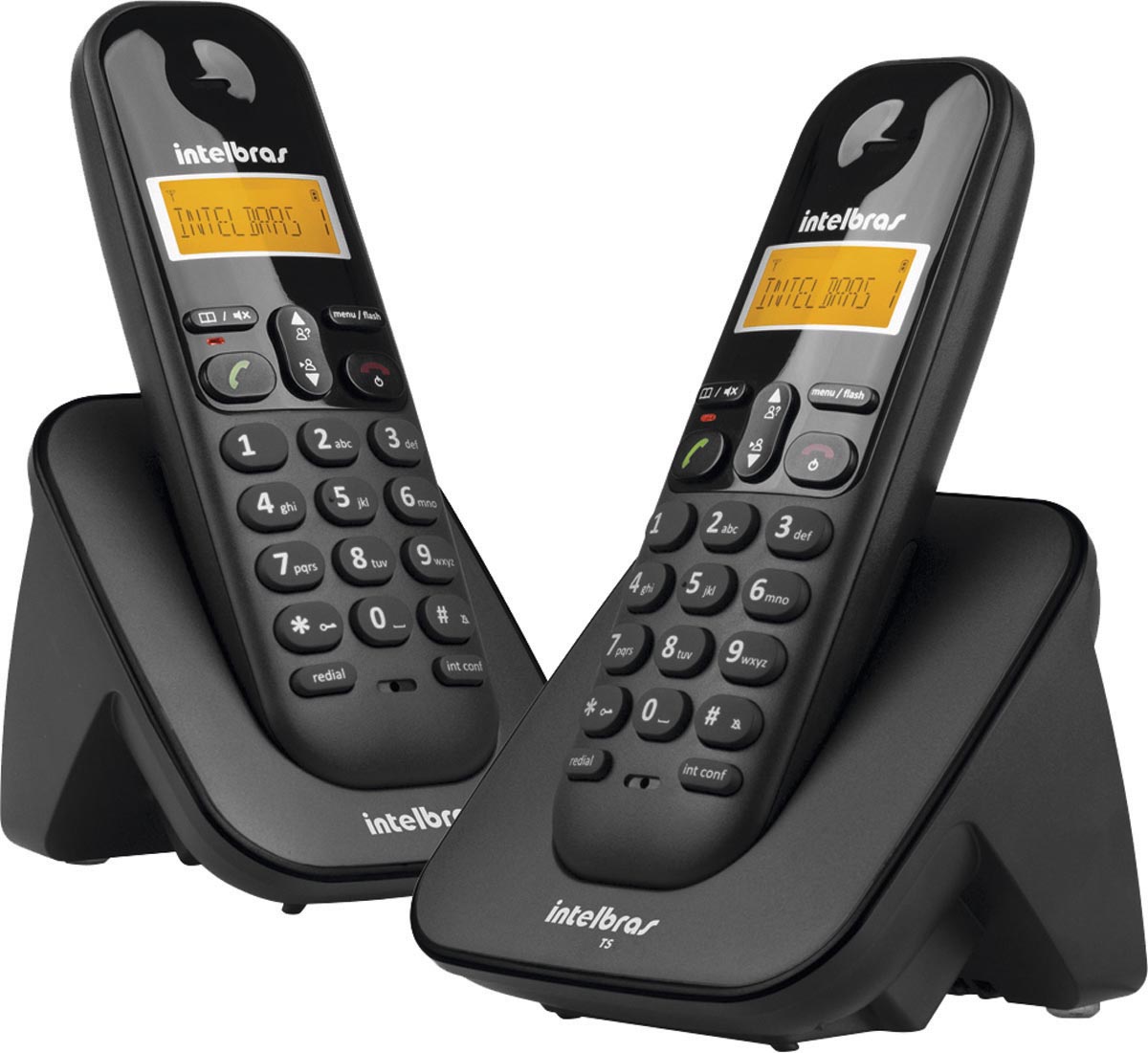 TELEFONE S/ FIO C/ IDENTIFICADOR DE CHAMADAS + RAMAL TS 3112 PRETO 4123102