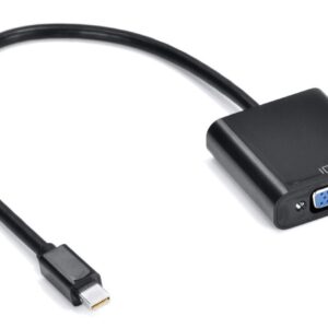 CABO ADAPTADOR/CONVERSOR MINI DISPLAYPORT PARA PARA VGA FÊMEA 30 CM