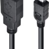 CABO USB 2.0 A MACHO X MINI USB MACHO 2 METROS (PACOTE C/ 10) - Imagem 2