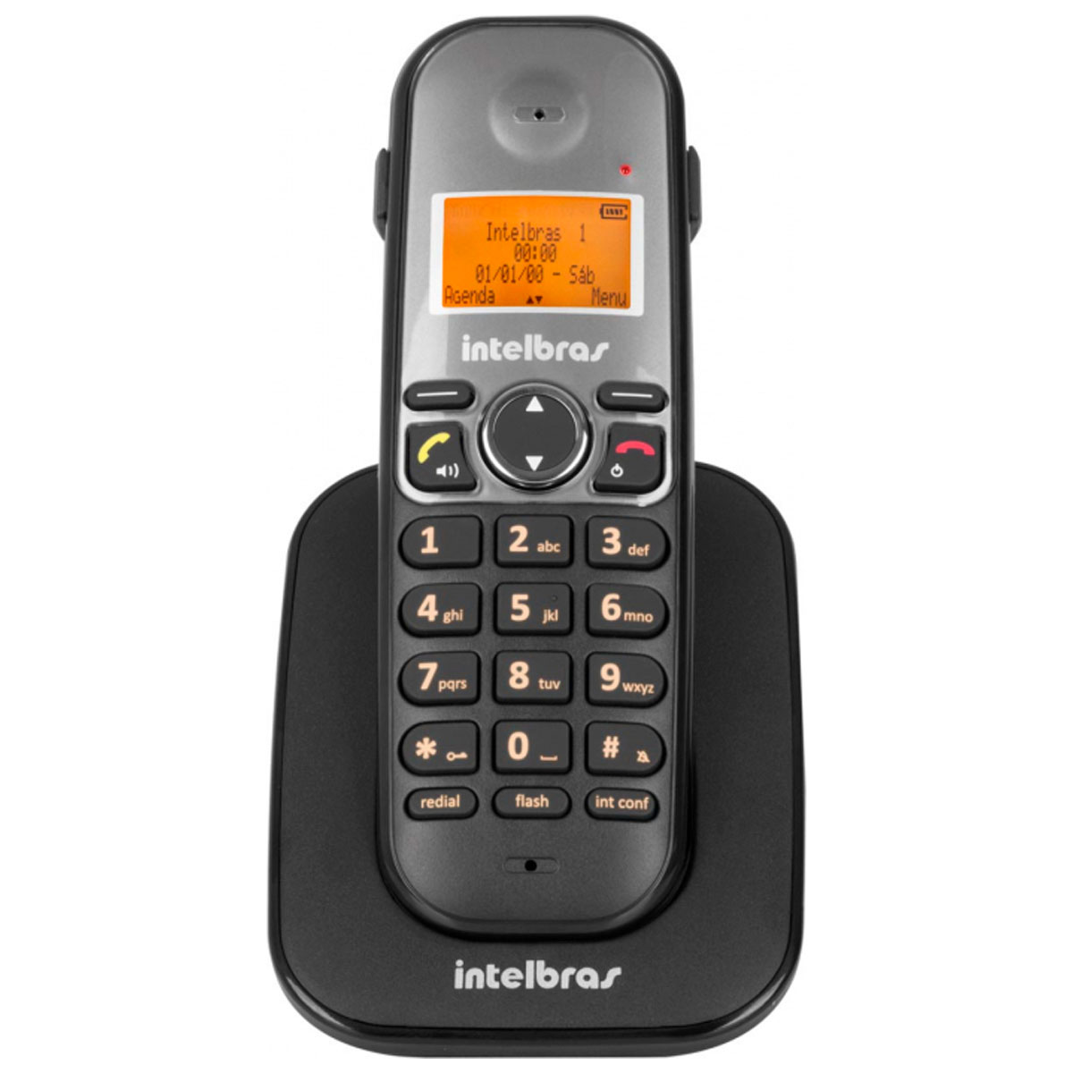 RAMAL P/ TELEFONE S/ FIO TS 5121 PRETO 4125121 - Imagem 2