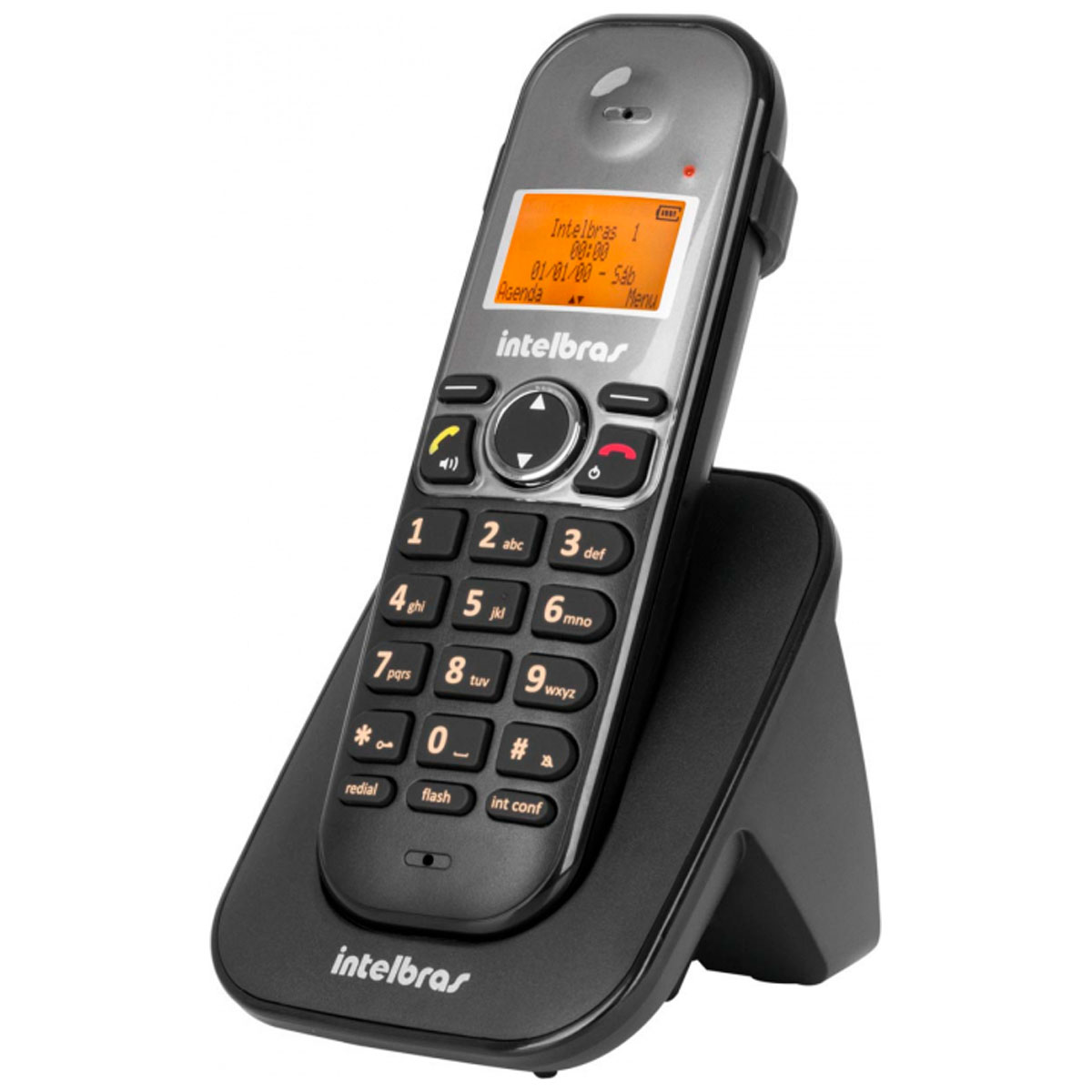 RAMAL P/ TELEFONE S/ FIO TS 5121 PRETO 4125121 - Imagem 3