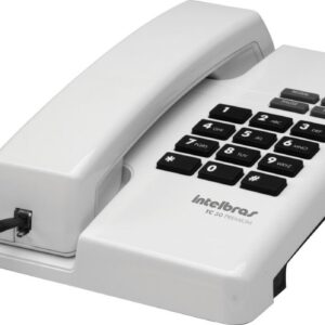 TELEFONE TC50 PREMIUM BRANCO FUNÇÃO FLASH, REDIAL, PAUSE E MUTE 4080085